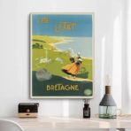 poster brittany vintage