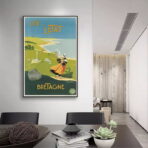 poster brittany vintage