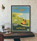 poster brittany vintage