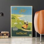 poster brittany vintage