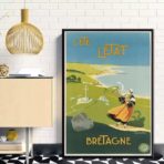 poster brittany vintage