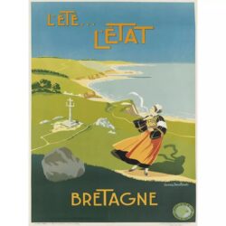 poster brittany vintage