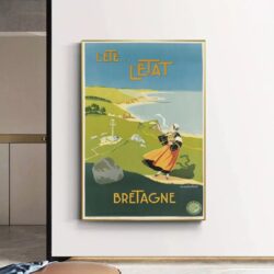 poster brittany vintage
