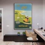poster brittany vintage