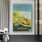 poster brittany vintage