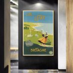 poster brittany vintage