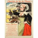 vintage breton poster