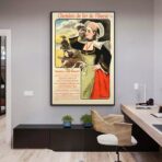 vintage breton poster