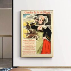 vintage breton poster