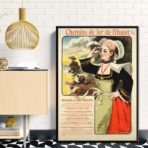 vintage breton poster