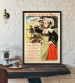 vintage breton poster