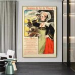 vintage breton poster