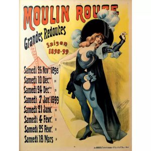 vintage cabaret poster