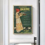 vintage coffee chocolate poster