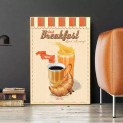 vintage coffee poster