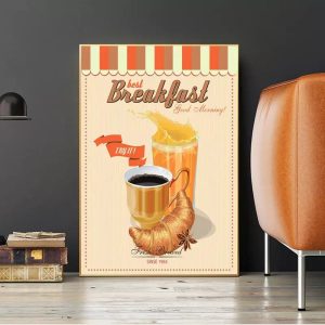 vintage coffee poster
