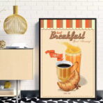vintage coffee poster