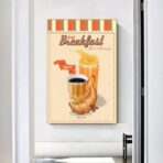 vintage coffee poster