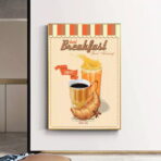 vintage coffee poster