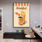 vintage coffee poster