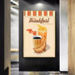 vintage coffee poster