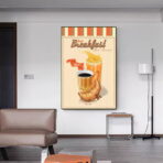vintage coffee poster