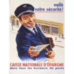 vintage savings fund poster