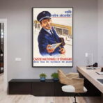 vintage savings fund poster