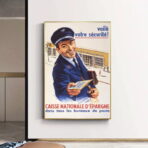 vintage savings fund poster
