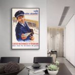 vintage savings fund poster