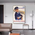 vintage savings fund poster