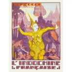 vintage cambodia poster
