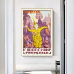 vintage cambodia poster