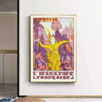 vintage cambodia poster