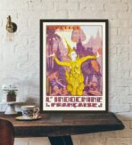 vintage cambodia poster