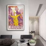 vintage cambodia poster
