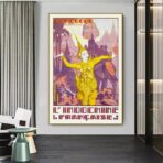 vintage cambodia poster