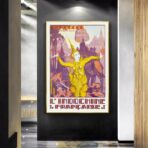 vintage cambodia poster