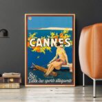 vintage cannes poster 2