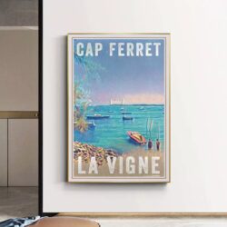 vintage cap ferret poster