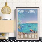 vintage cap ferret poster
