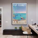 vintage cap ferret poster