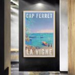 vintage cap ferret poster