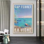 vintage cap ferret poster