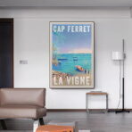 vintage cap ferret poster