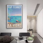 vintage cap ferret poster