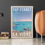 vintage cap ferret poster