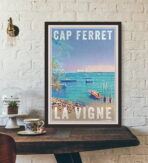 vintage cap ferret poster