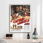 vintage captain america poster