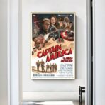 vintage captain america poster